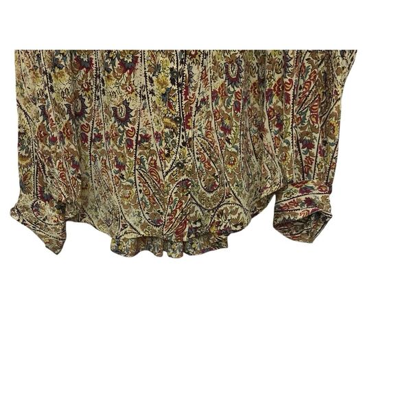 Mes Demoiselles Paris  Floral Print 100% Viscose  19W_ Peony Size: XL - Picture 3 of 6